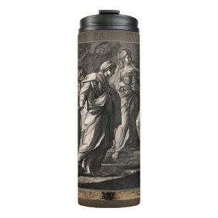 Angel Announcing The Resurrection by Jean Roullet Thermal Tumbler