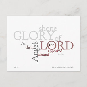 Angel Appeared Postcard