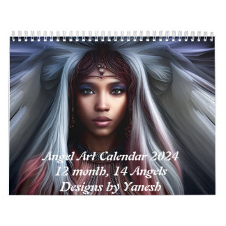 Angel Art by Yanesh 2024 Calendar