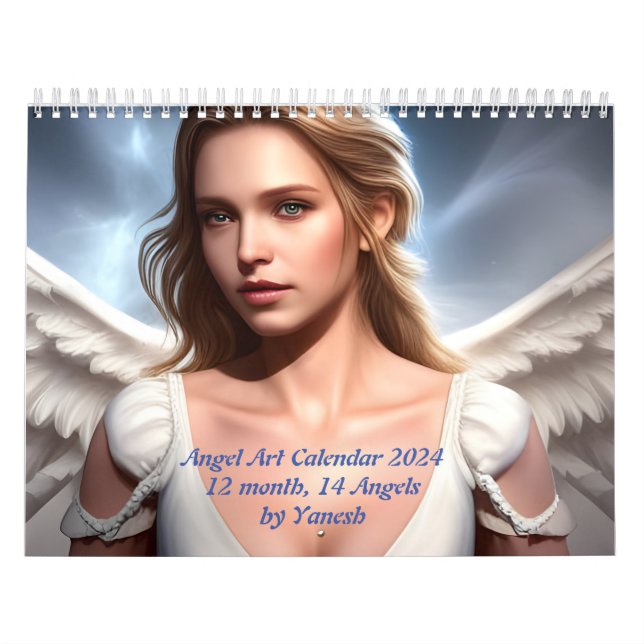 Angel Art by Yanesh 2024 Calendar (Cover)
