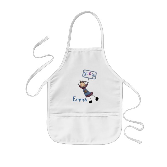 Angel Art Smock Apron (Front)