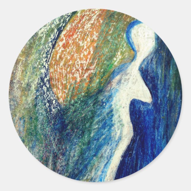 Angel Art Sticker (Front)