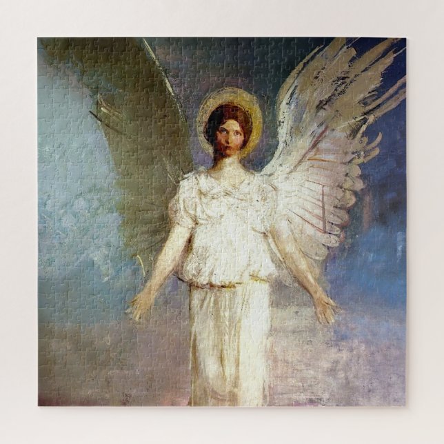 “Angel at Noon” by Abbott Thayer Jigsaw Puzzle (Vertical)