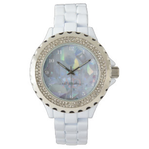Angel Aura Quartz   Crystal Monogram Watch