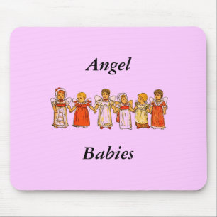 Angel Babies Mouse Pad
