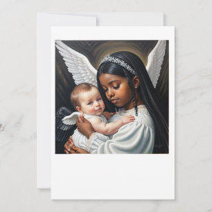 Angel Baby Invitation