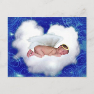 Angel Baby, Sleeping on a Cloud Postcard