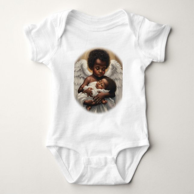 Angel babys baby bodysuit (Front)