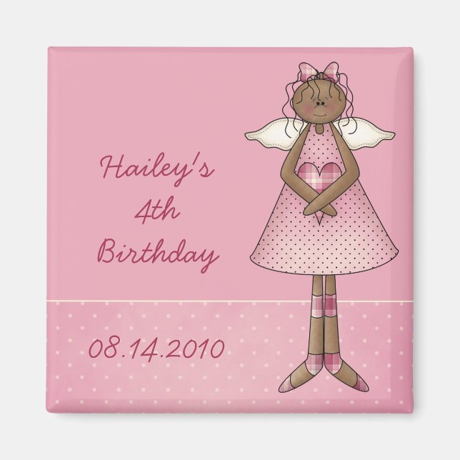 Angel · Birthday Invitation Magnet (Front)