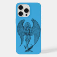 Angel black and blue design