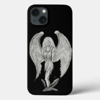 Angel - Black and White Design