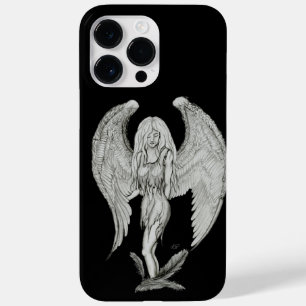 Angel - Black and White Design Case-Mate iPhone 14 Pro Max Case