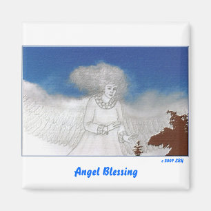 Angel Blessing Magnet