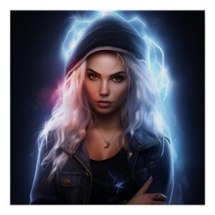 Angel Brilliant Poster