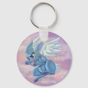 Angel Bunny Key Ring
