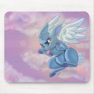 Angel Bunny Mouse Pad