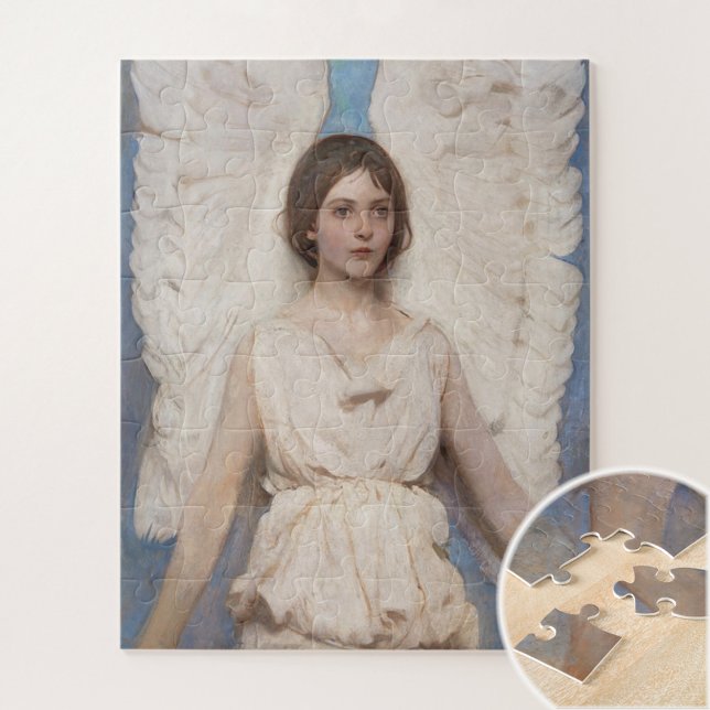 Angel by Abbott Handerson Thayer Art Jigsaw Puzzle (Creator Uploaded)