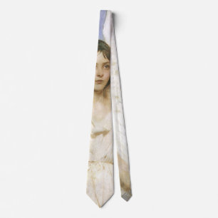 Angel by Abbott Thayer, Vintage Victorian Fine Art Tie