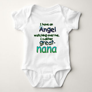 ANGEL CALLED GREAT-NANA BABY BODYSUIT