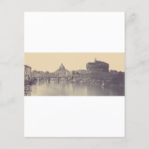 Angel castle and Vatican dome