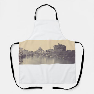 Angel castle and Vatican dome Apron