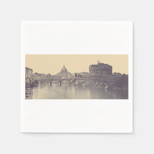 Angel castle and Vatican dome Napkin