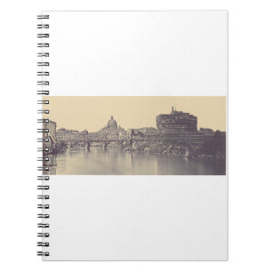 Angel castle and Vatican dome Notebook