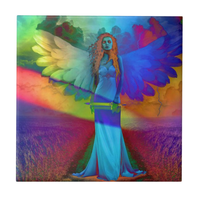 Angel Ceramic Tile (Front)