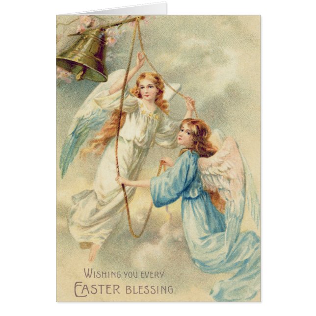 Angel Cherub Heaven Ringing Bell (Front)