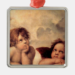 Angel Cherubs Metal Tree Decoration