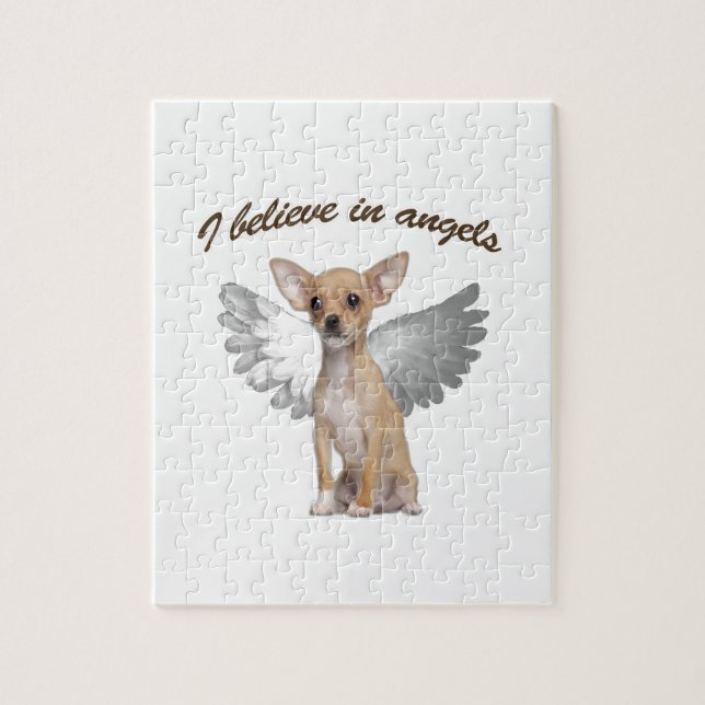 Angel Chihuahua Jigsaw Puzzle (Vertical)