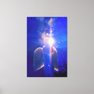 Angel Child "NEVER ALONE" Canvas Print