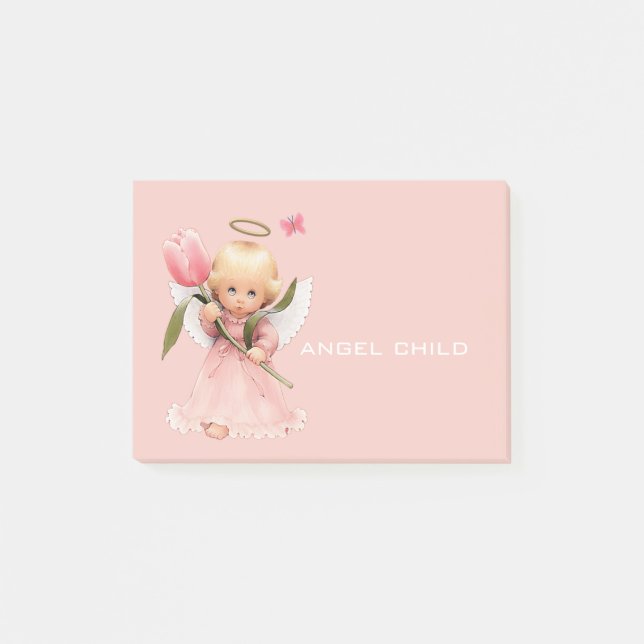 angel child post-it notes (Front)