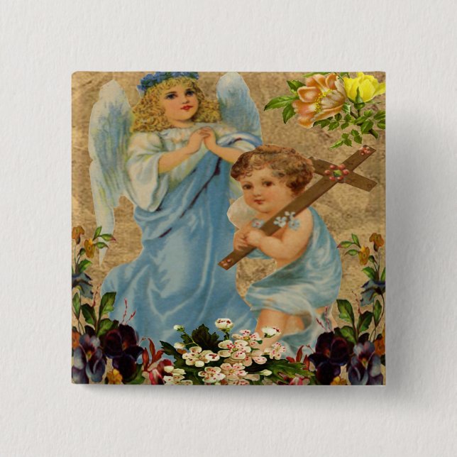 Angel Children Button (Front)