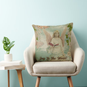 Angel Christmas Bells  Cushion