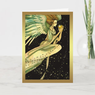 Angel Christmas Card - Season's Greetings