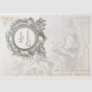 Angel Christmas Furniture Decoupage Paper