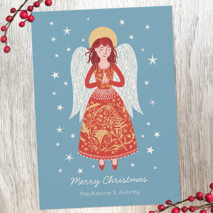 Angel Christmas Holiday Card