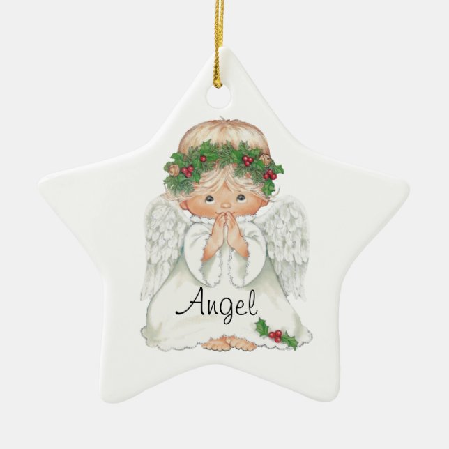 Angel Christmas Ornament (Front)
