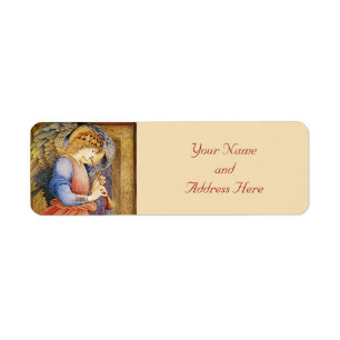 Angel Christmas Return Address Labels