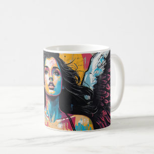 Angel coffee mug
