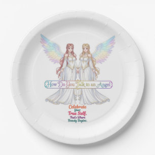 Angel Collection Paper Plate