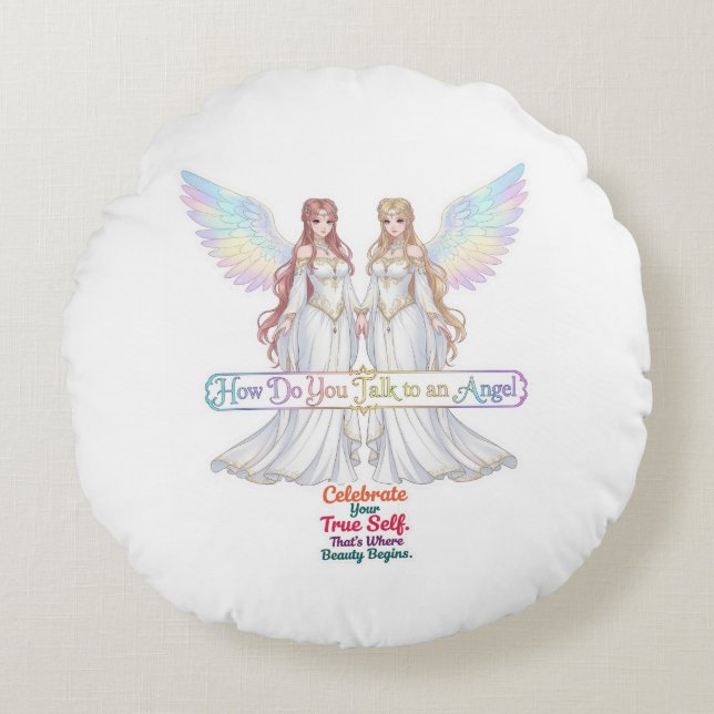 Angel Collection Round Cushion (Front)