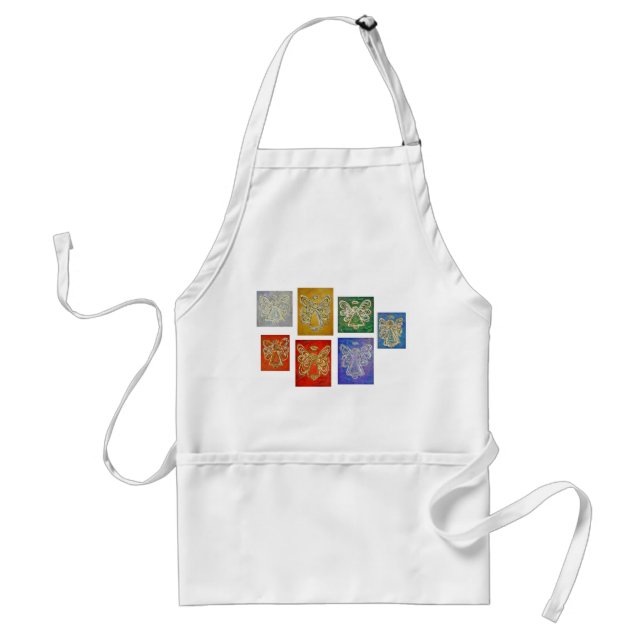 Angel Colour Series Paintings Apron (Front)