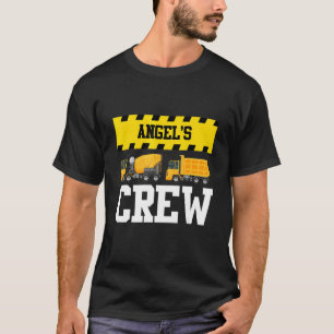 Angel Construction Crew Custom Dumptruck Dump Truc T-Shirt