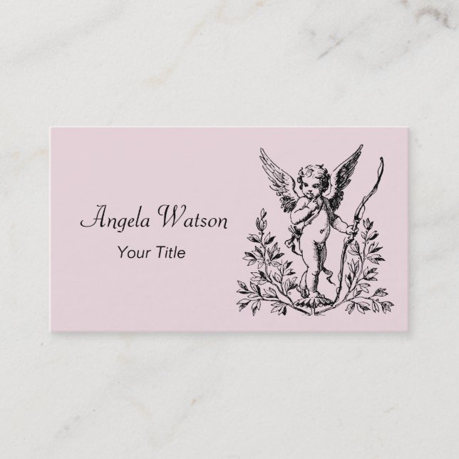 Angel Cupid Business Card (Front)