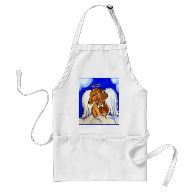 Angel Dachshund Standard Apron (Front)