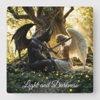 Angel Demon supernatural bright design