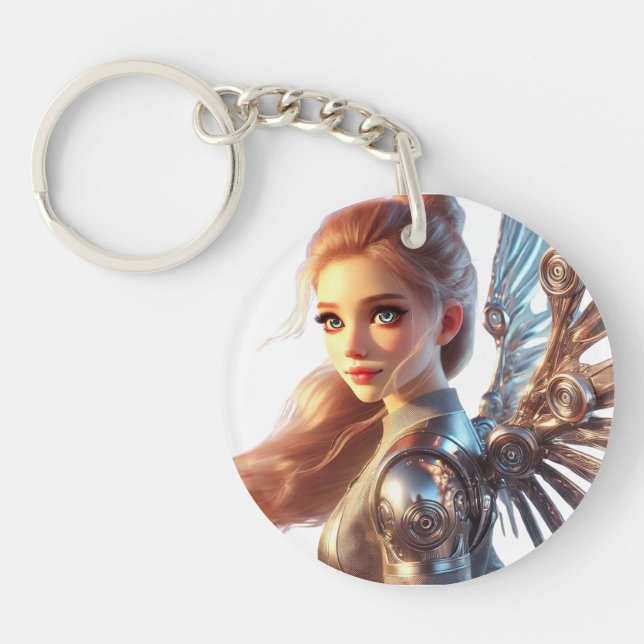 Angel Design Key Ring (Front)