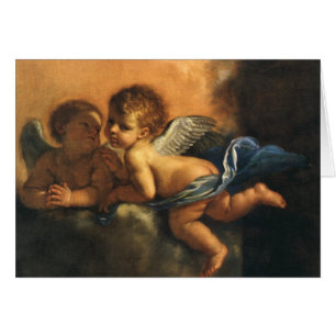 Angel detail, Patron Saints of Modena by Guercino